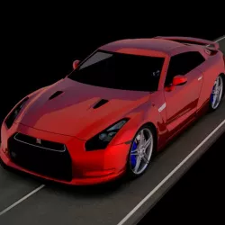 Nissan GT-R 3D Car Model