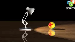 Pixar Luxo Jr - 3D Lamp Model