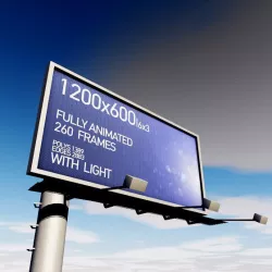 Prisma Vision Billboard With Lights