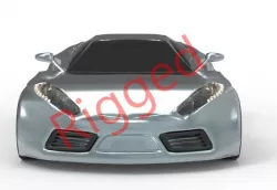 Random sport car 2 Rigged