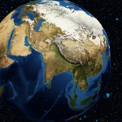 Realistic 3D World Globe