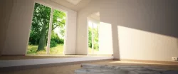 ROOM C4D VRAY with light and background