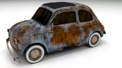 Rusty FIat 500 Nuova