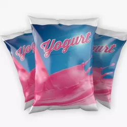 Sachet of Yogurt