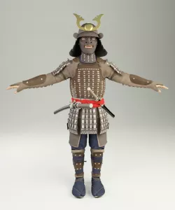 Samurai 3d model