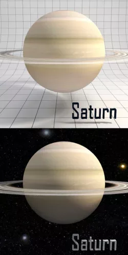 Saturn - Realistic HD model
