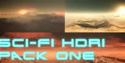 Sci-Fi Planet HDRI / 360 Degree Environment Set