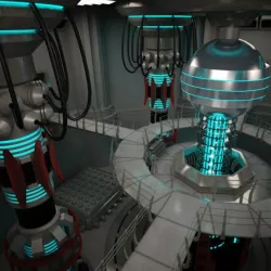 Scifi Base Reactor