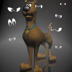 Scooby-doo 3D RIGGED