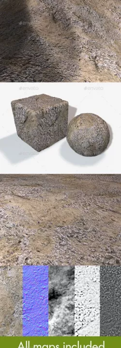 Seamless Frosty Sand Texture