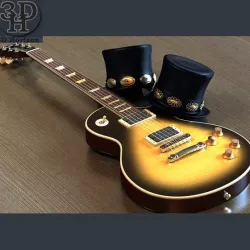 Slash Les Paul Guitar & Top Hat