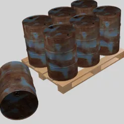 Steel barrel