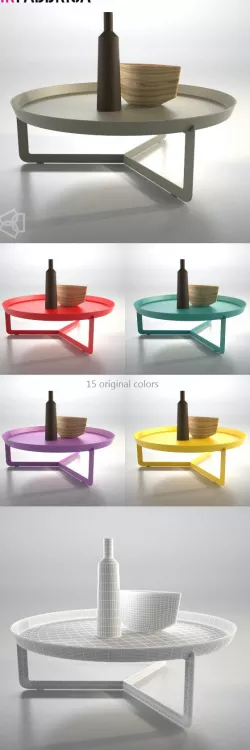 Table Round3 by Infabbrica