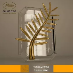 The Plame D'Or 3D Model