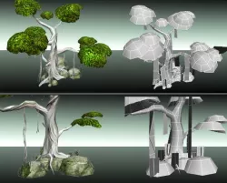 Trees Low Poly