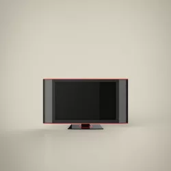 TV HD 3d model