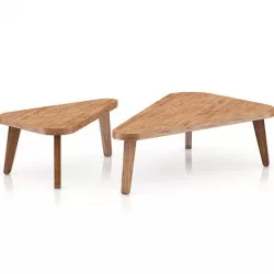 Two Triangle Coffee Tables