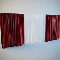 ?urtains and blinds(V-ray 3d max)