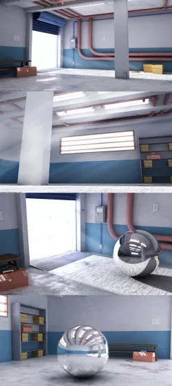 Vray Garage Render Setup