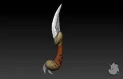 Warrior Knife high and low