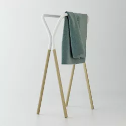west elm Towel Rack C4D + vray