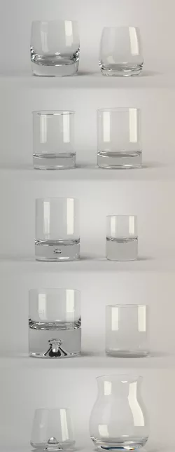 Whiskey glasses V1