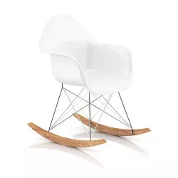 White Rocking Chair