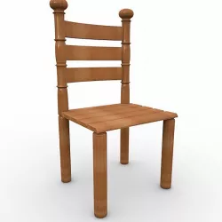 wood chaire