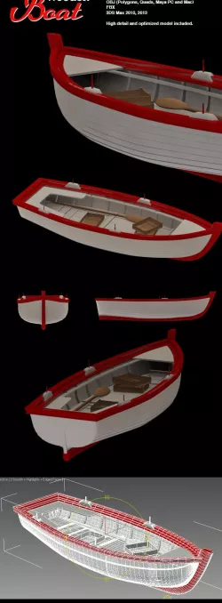 Wooden Fishing Boat