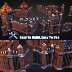 Wooden Fortress Pack