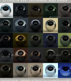 25 Creative HDRI Lightmap Collection