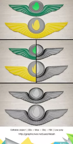 3d Badge Design