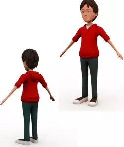 3d Boy Model