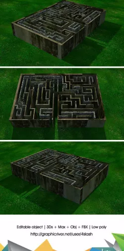 3d Maze Model