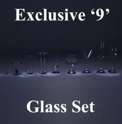 9 Glass Set