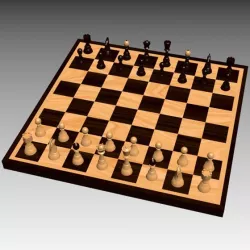 A chess set