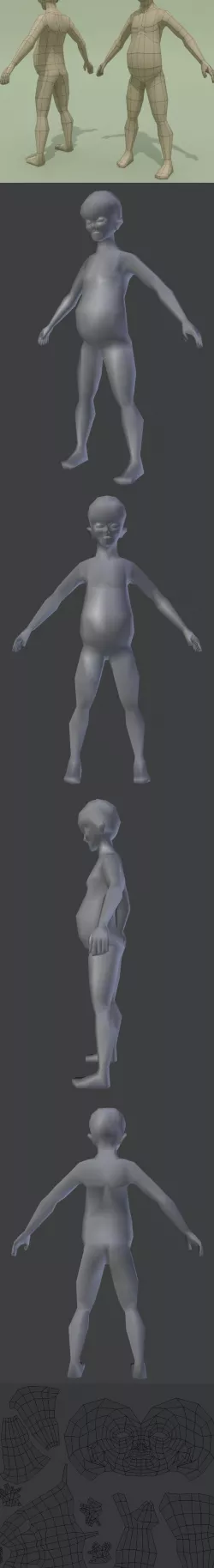 Alien Base Mesh