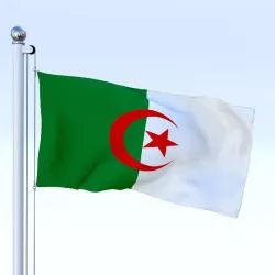 Animated Algeria Flag