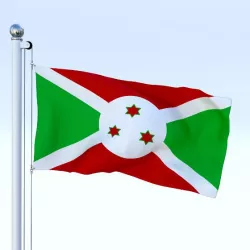 Animated Burundi Flag