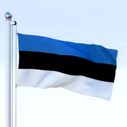 Animated Estonia Flag