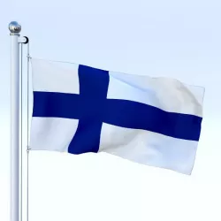Animated Finland Flag