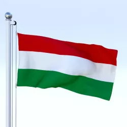 Animated Hungary Flag
