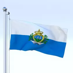 Animated San Marino Flag