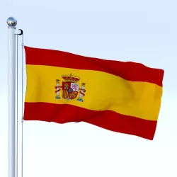 Animated Spain Flag