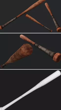 Baseball Bat Weapon 01