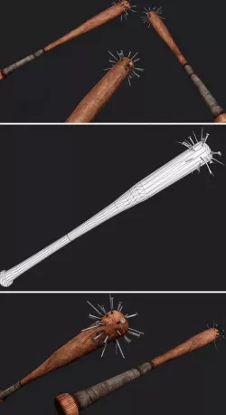 Baseball Bat Weapon 03