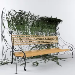 Bench with Hedgegrow