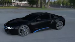 BMW i8 Black HDRI