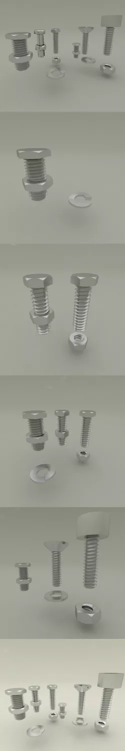 bolts & nuts collection