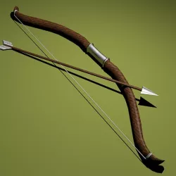 Bow with arrow